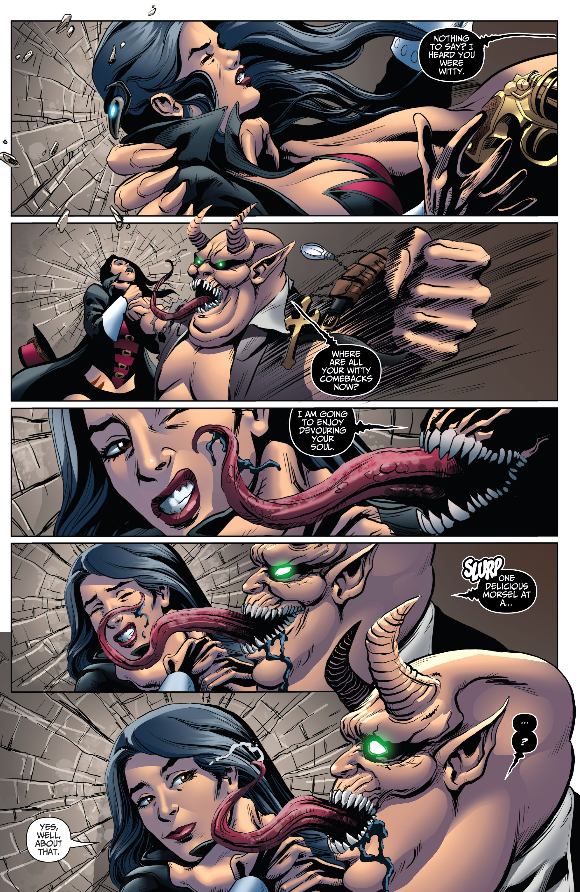Read online Van Helsing vs. Dracula's Daughter comic -  Issue #1 - 18