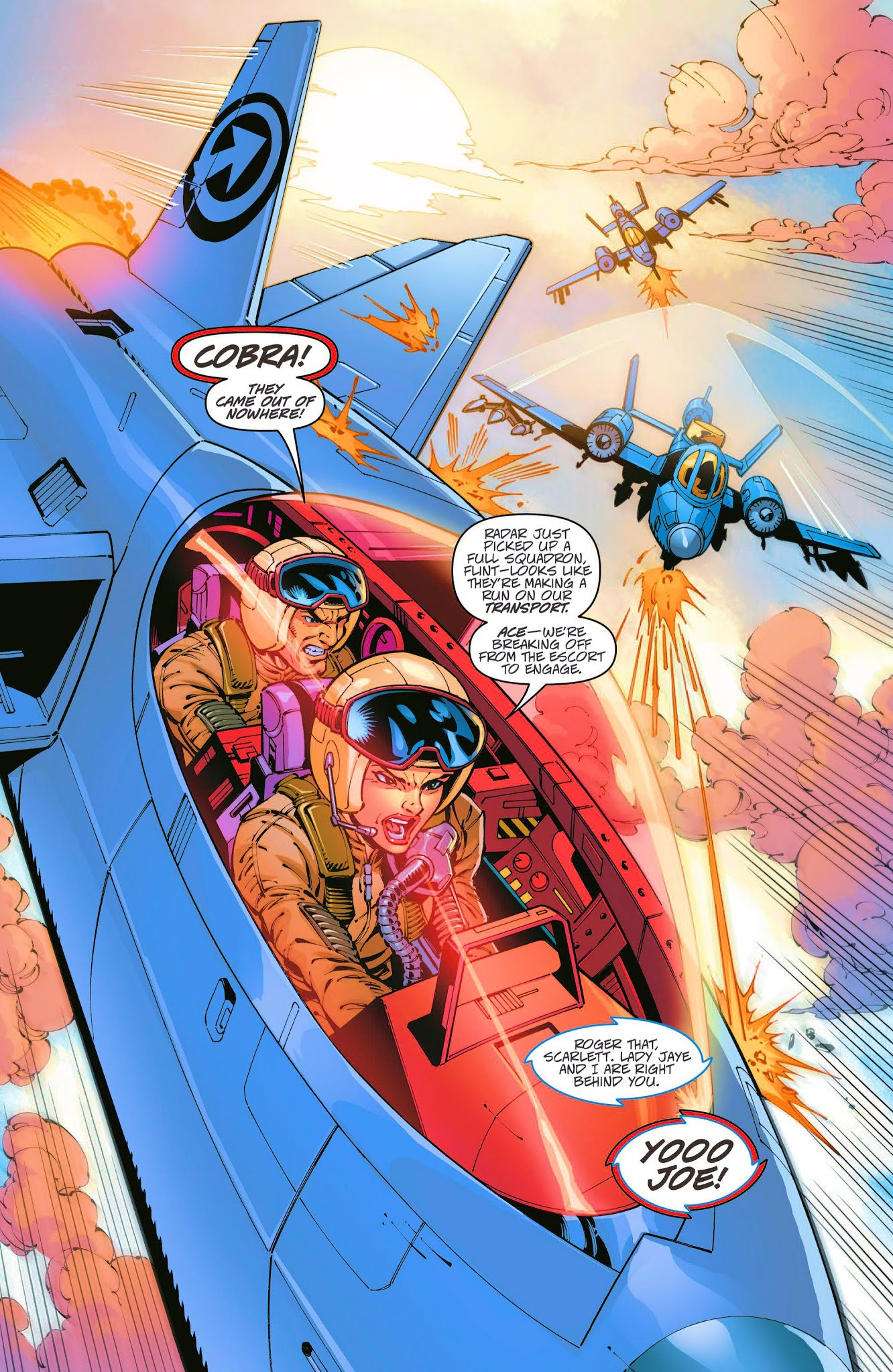 Read online Danger Girl/G.I. Joe comic -  Issue #1 - 3