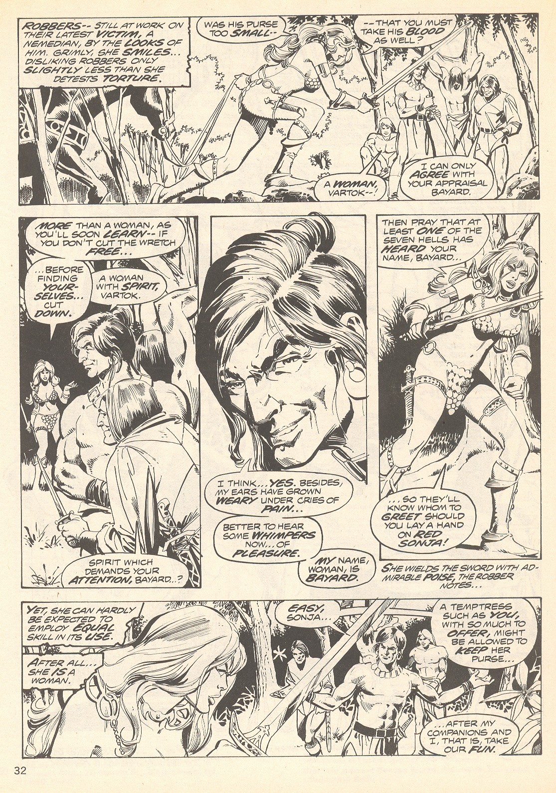 Read online The Savage Sword Of Conan comic -  Issue #78 - 32