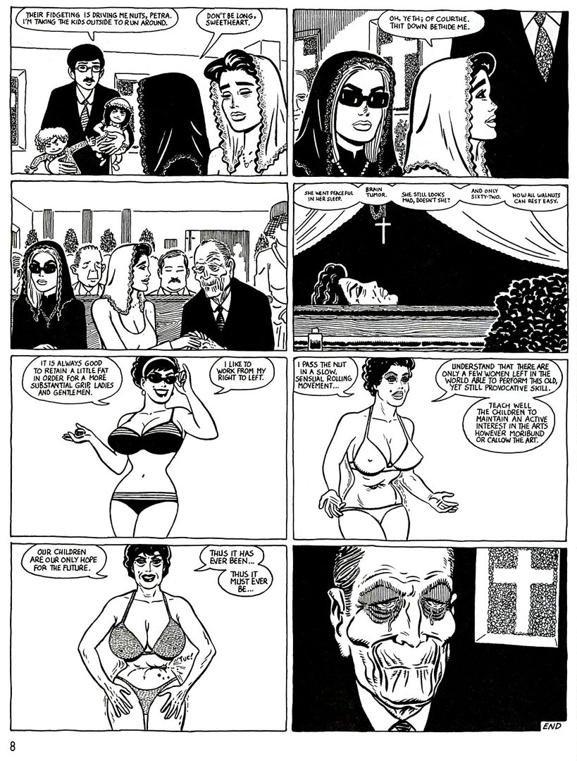 Read online Love and Rockets (1982) comic -  Issue #43 - 10