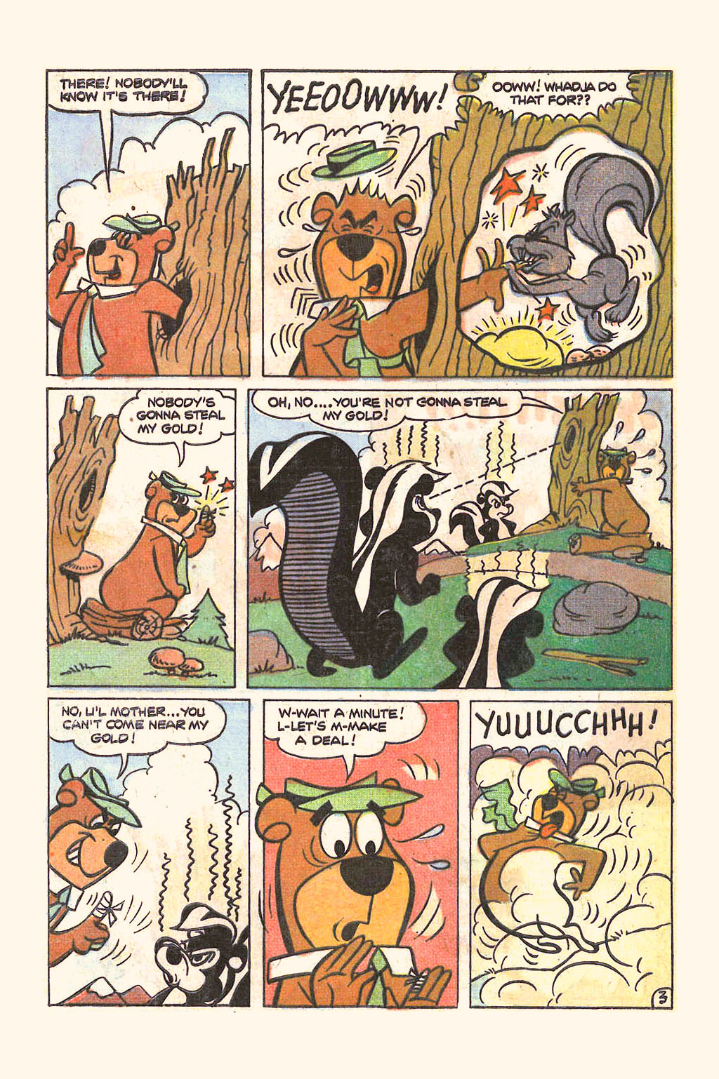 Read online Yogi Bear (1970) comic -  Issue #26 - 28