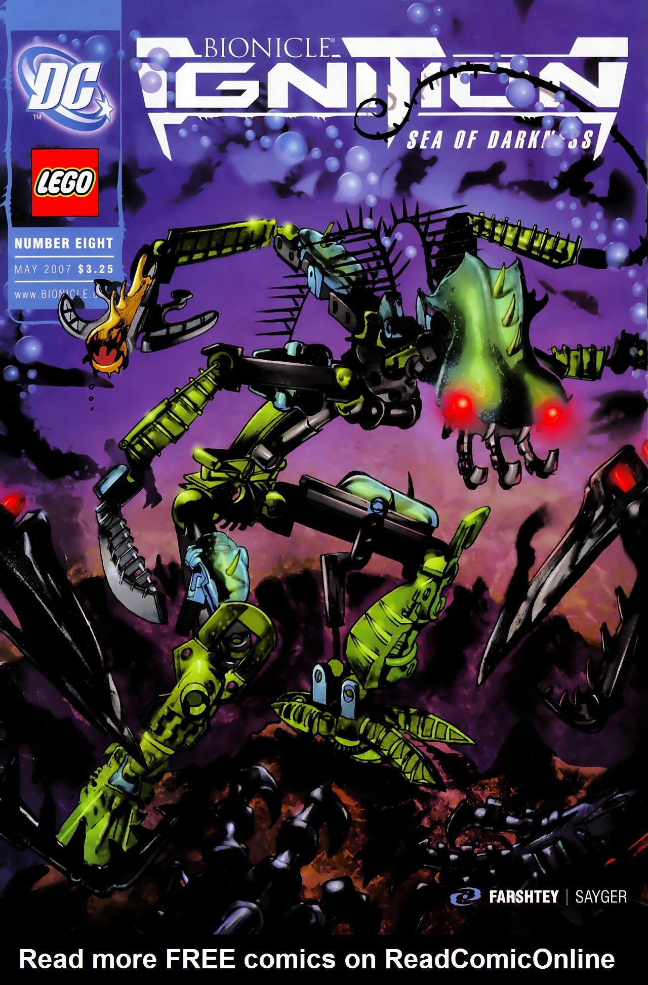 Read online Bionicle: Ignition comic -  Issue #8 - 1