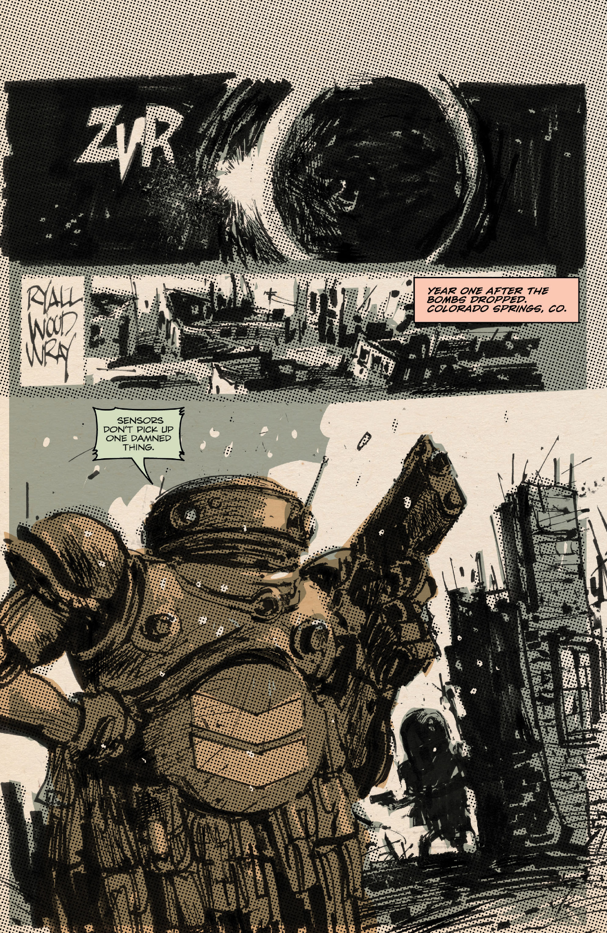 Read online ZVRC: Zombies Vs. Robots Classic comic -  Issue #4 - 3