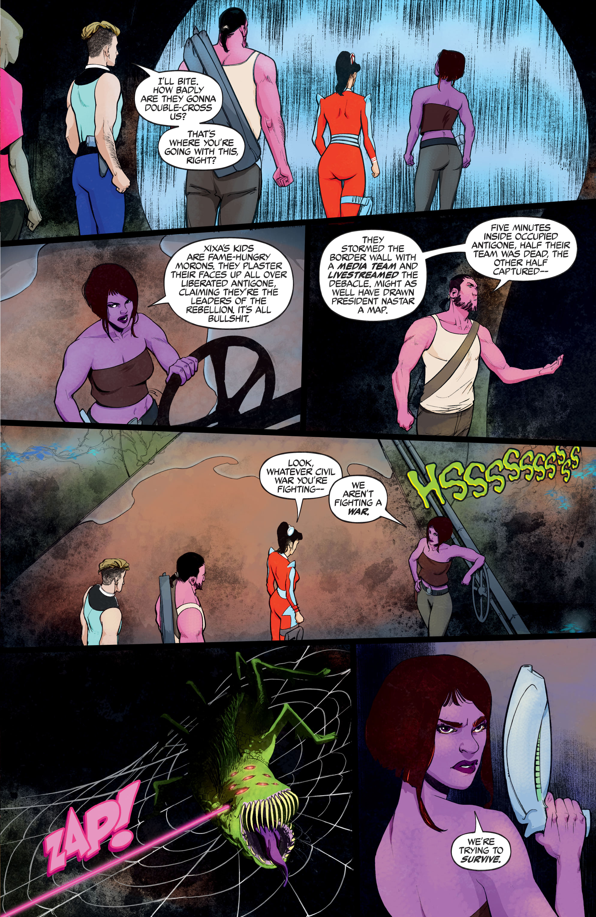 Read online Killer Queens comic -  Issue #3 - 13