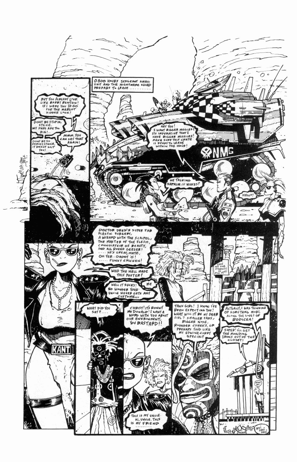 Read online Tank Girl (1991) comic -  Issue #1 - 30