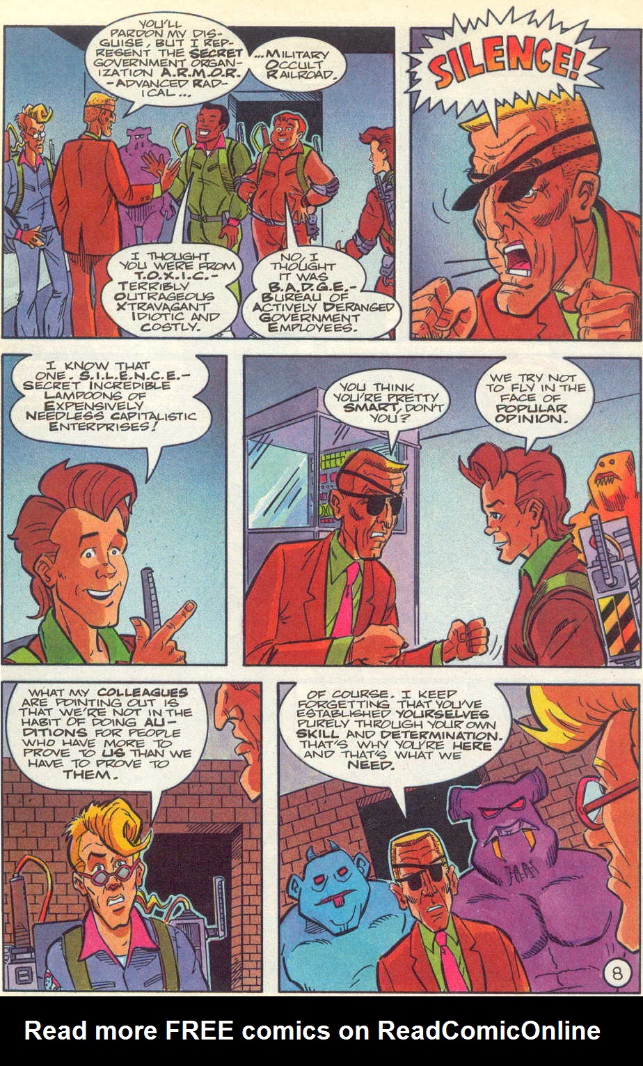 Read online Real Ghostbusters comic -  Issue #25 - 13