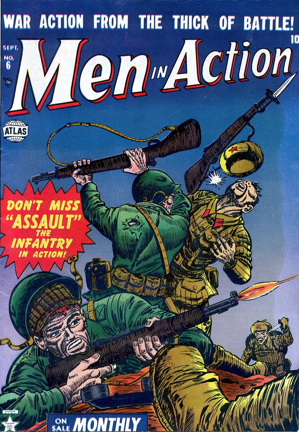 Read online Men in Action comic -  Issue #6 - 1