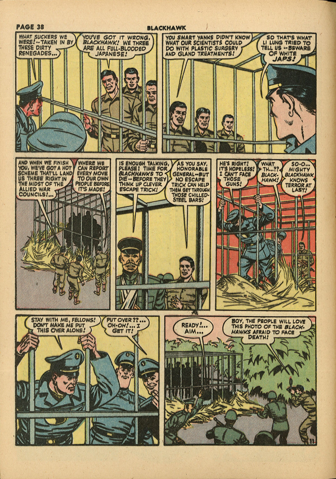 Read online Blackhawk (1957) comic -  Issue #9 - 40