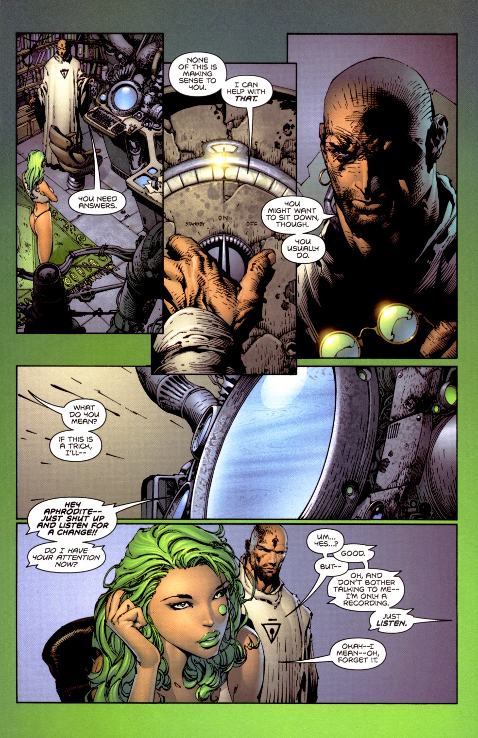 Read online Aphrodite IX (2000) comic -  Issue #1 - 12