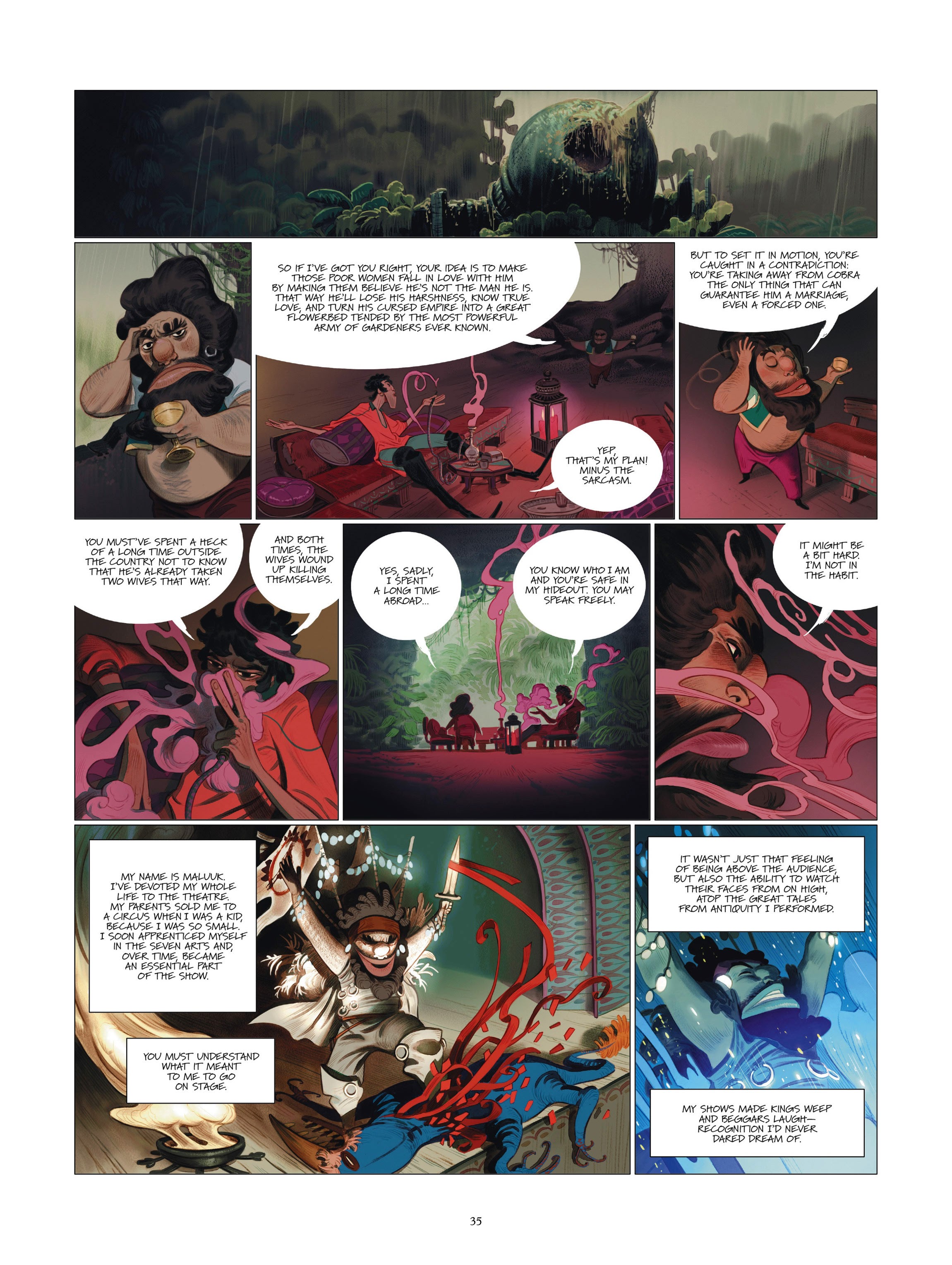 Read online Tales from the Time of the Cobra comic -  Issue #1 - 36