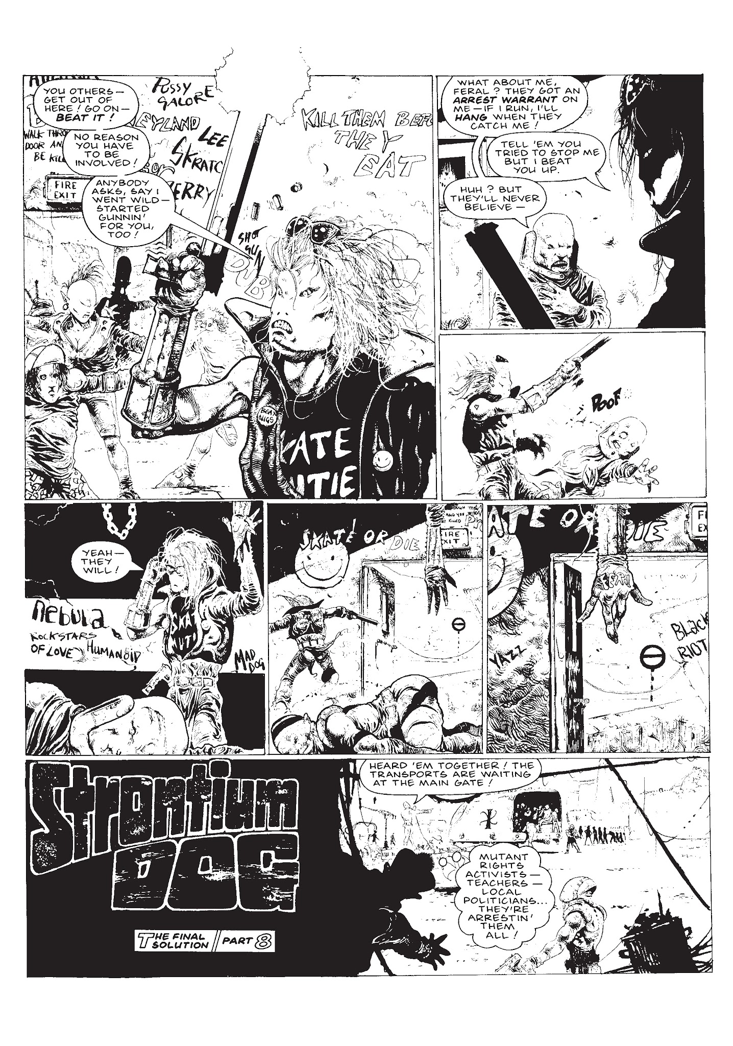 Read online Strontium Dog: Search/Destroy Agency Files comic -  Issue # TPB 5 - 45