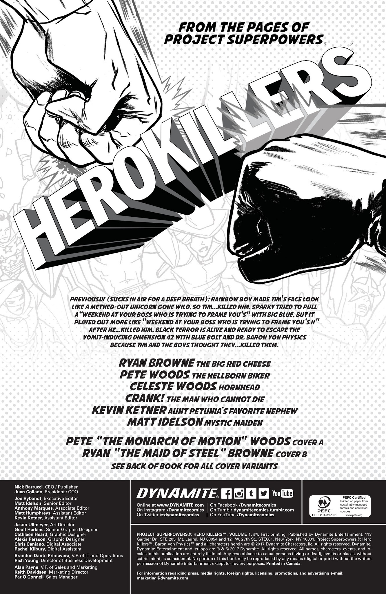 Read online Project Superpowers: Hero Killers comic -  Issue #4 - 3