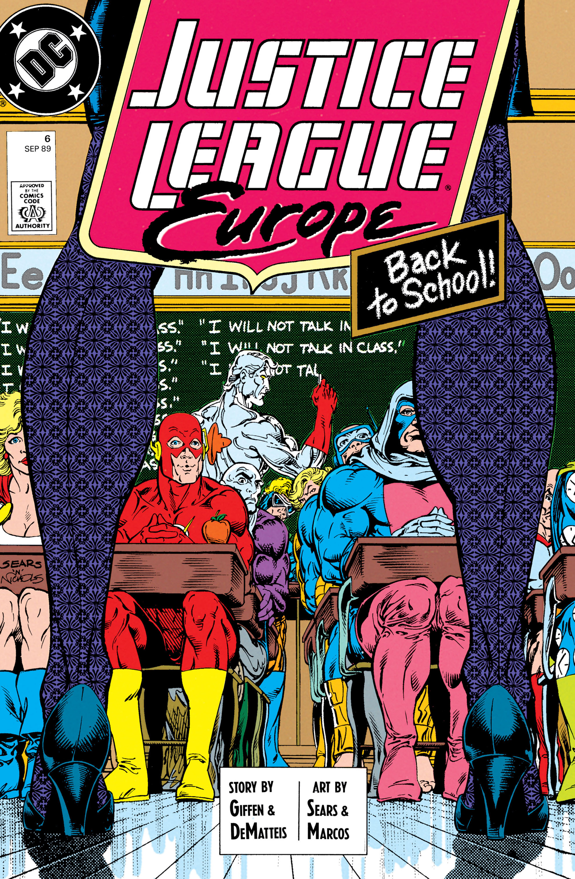 Read online Justice League Europe comic -  Issue #6 - 1