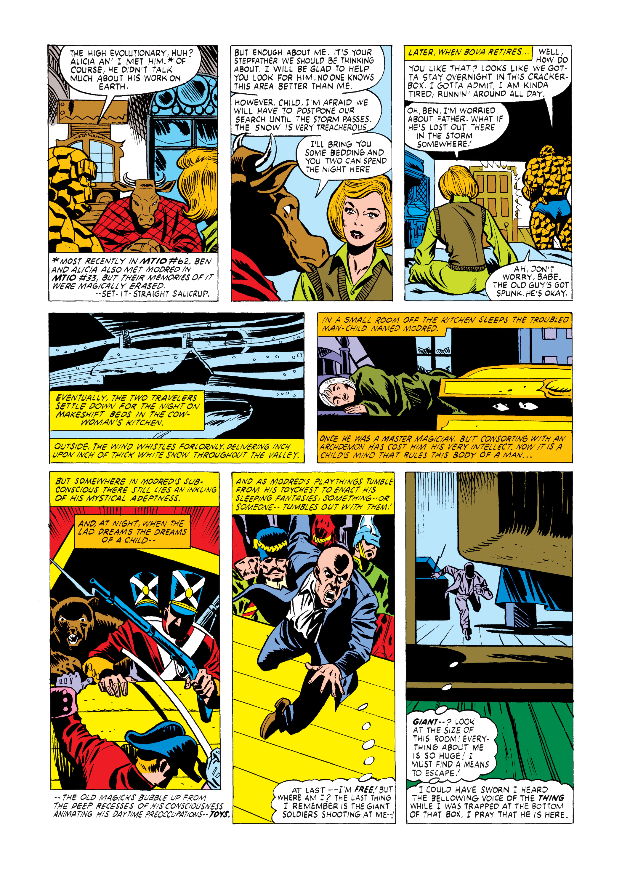Read online Marvel Masterworks: Marvel Two-In-One comic -  Issue # TPB 6 (Part 3) - 81