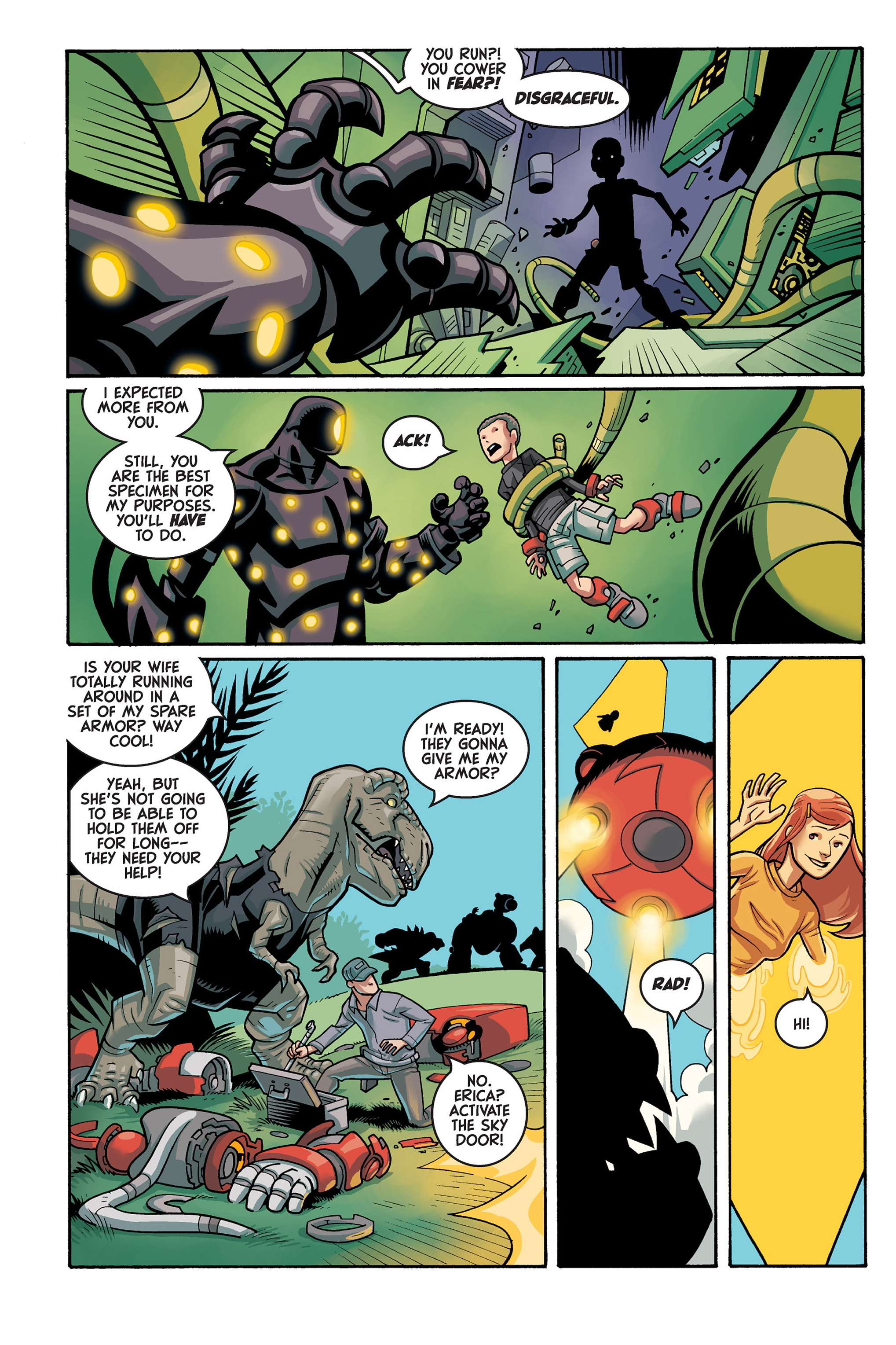 Read online Super Dinosaur (2011) comic -  Issue # _TPB 2 - 112