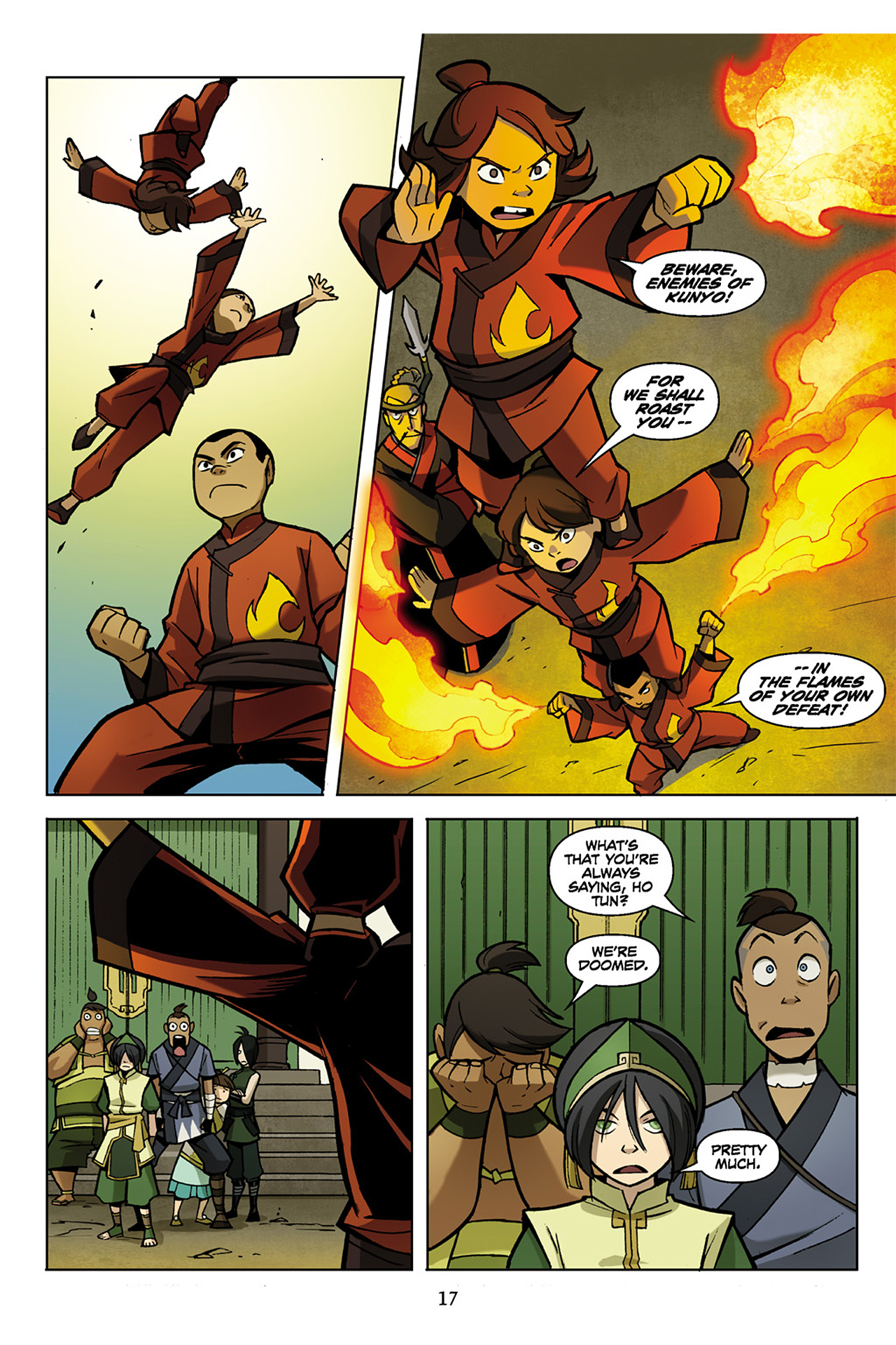 Read online Nickelodeon Avatar: The Last Airbender - The Promise comic -  Issue # Part 2 - 18