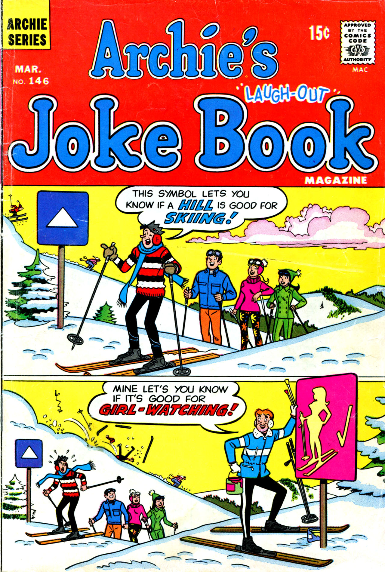 Read online Archie's Joke Book Magazine comic -  Issue #146 - 1