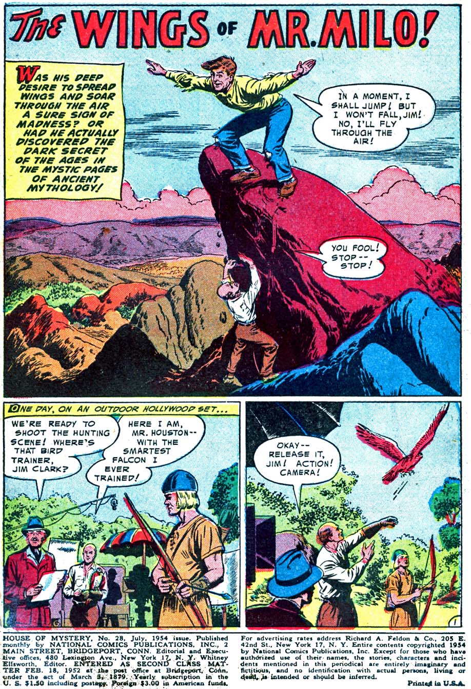 Read online House of Mystery (1951) comic -  Issue #28 - 3