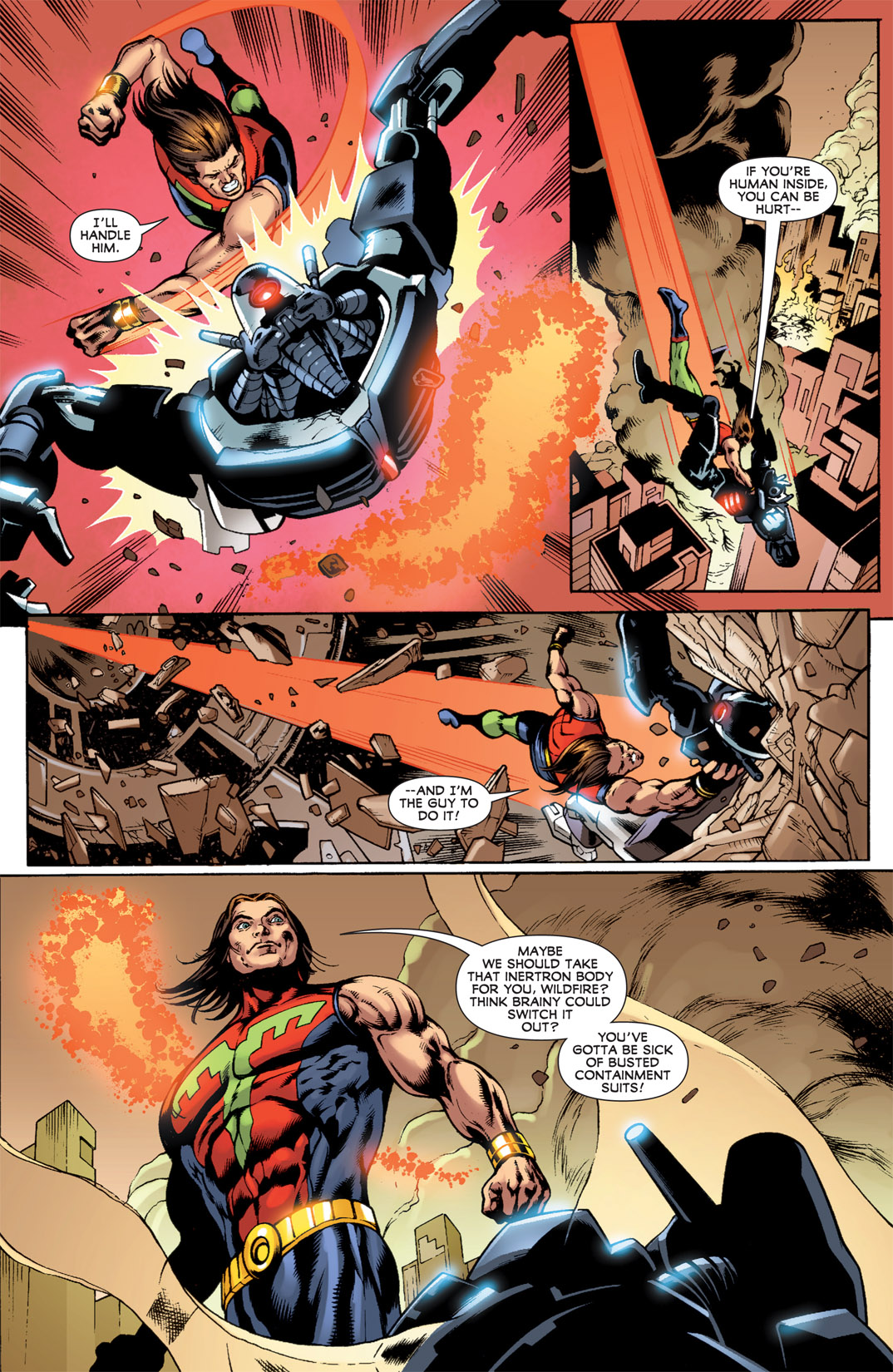 Legion of Super-Heroes (2010) Issue #14 #15 - English 7