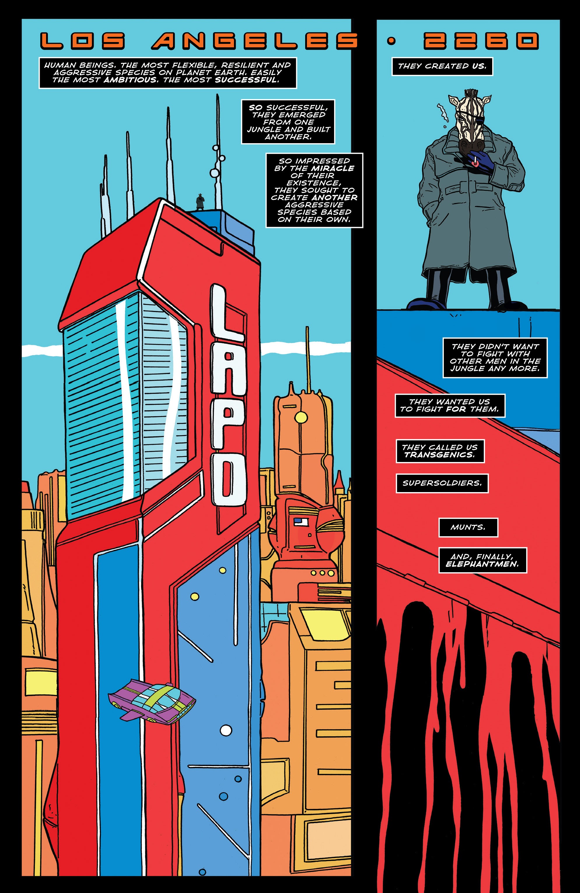 Read online Shaky Kane: Elephantmen & Monsters comic -  Issue # TPB - 48