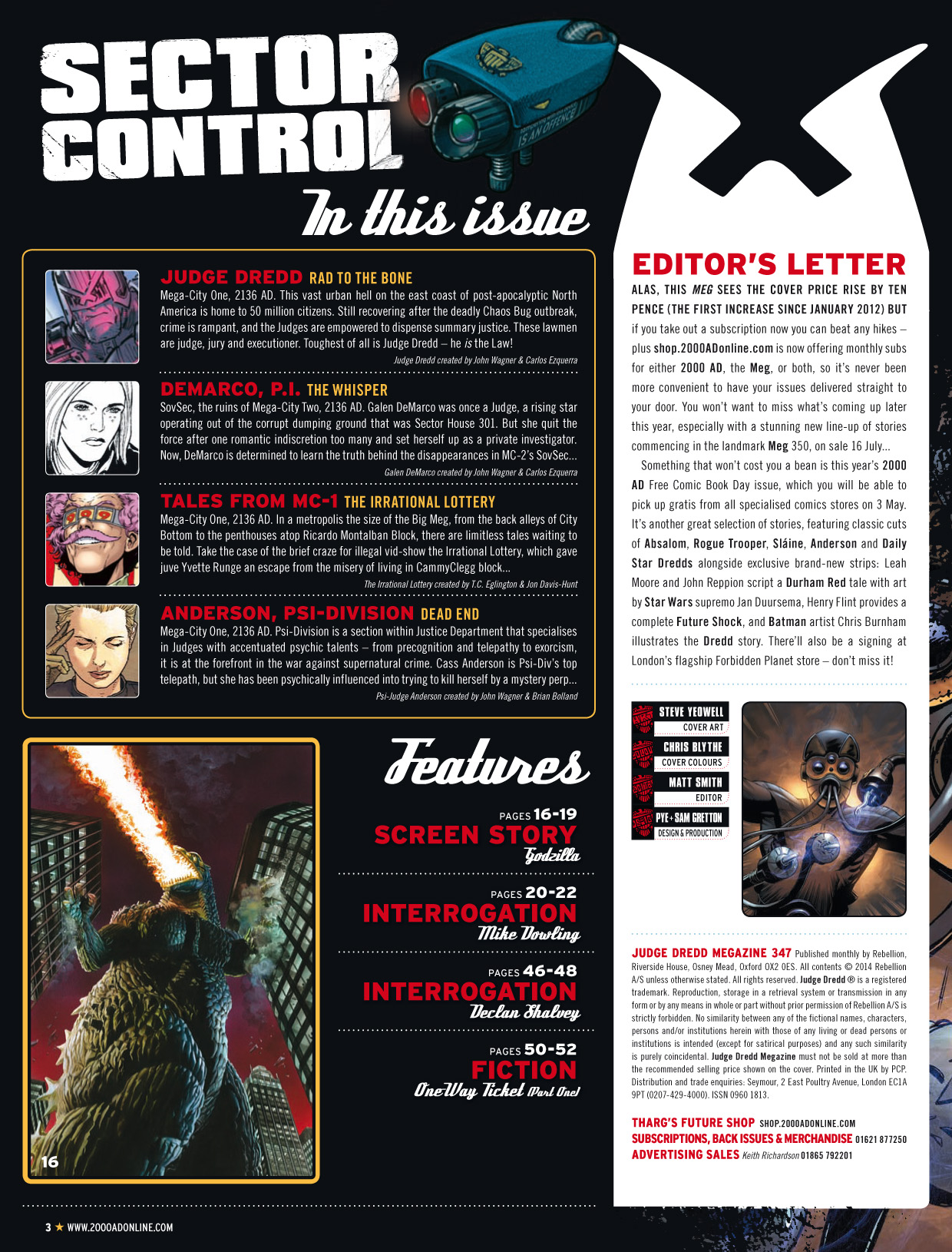 Read online Judge Dredd Megazine (Vol. 5) comic -  Issue #347 - 3