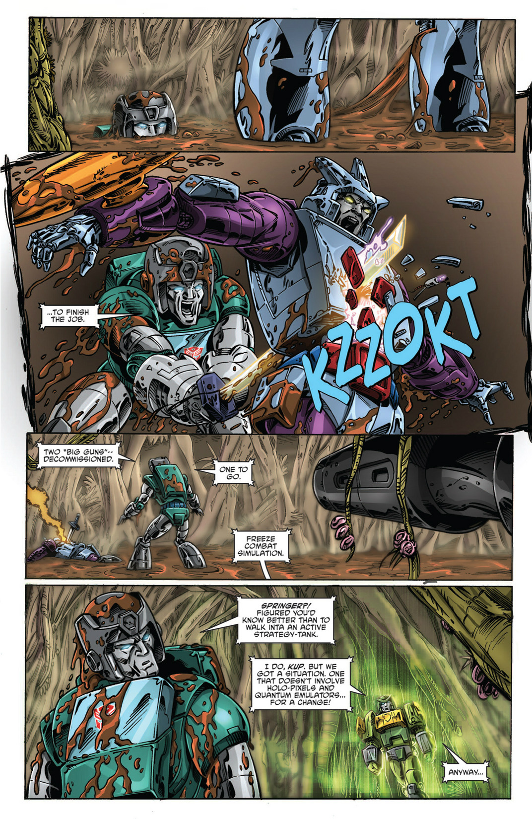 Read online The Transformers: Regeneration One comic -  Issue #81 - 5