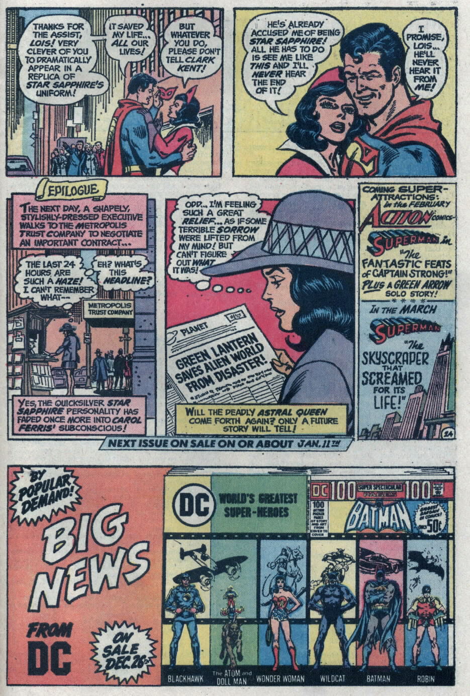 Read online Superman (1939) comic -  Issue #261 - 31