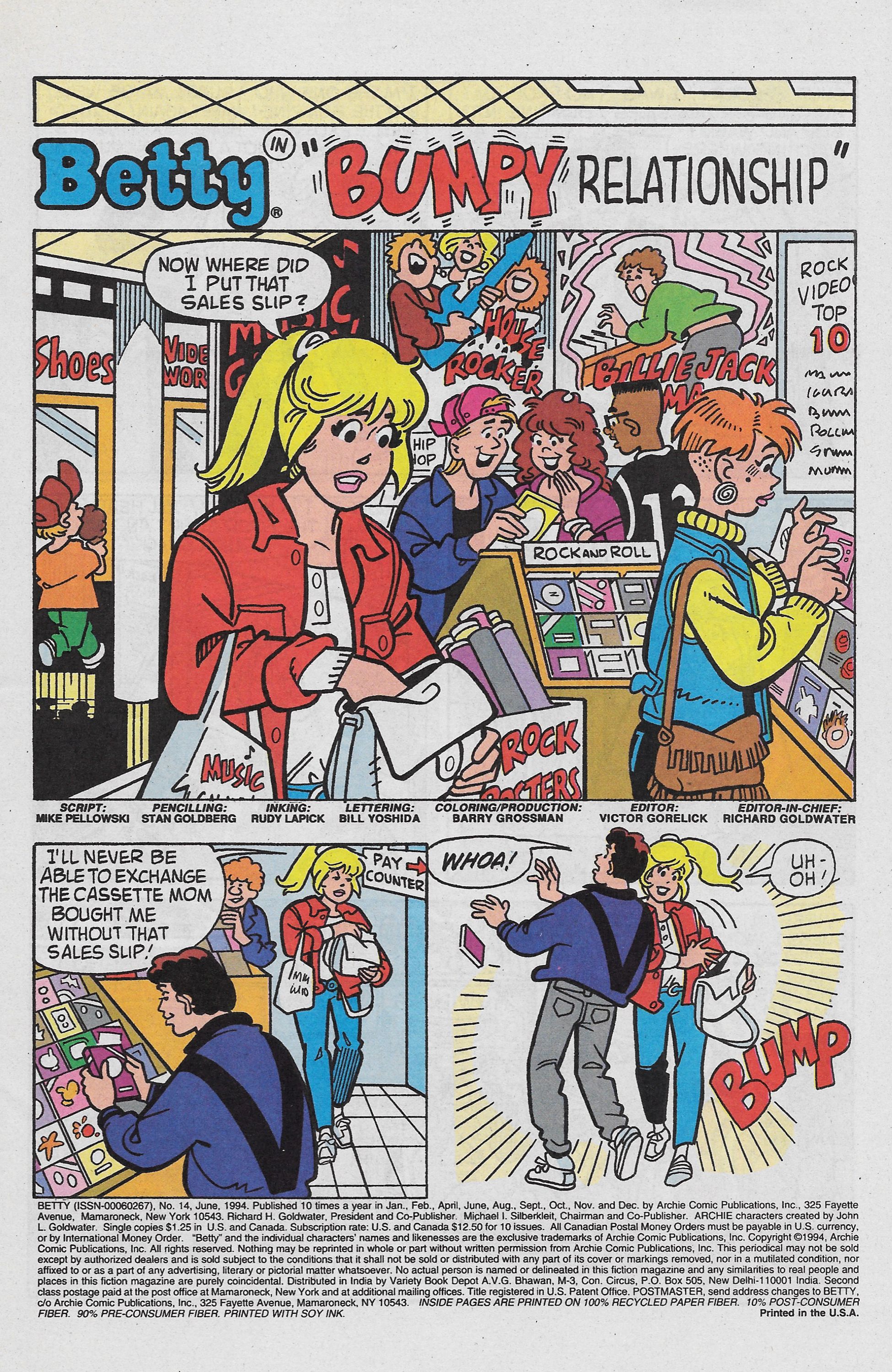 Read online Betty comic -  Issue #14 - 3