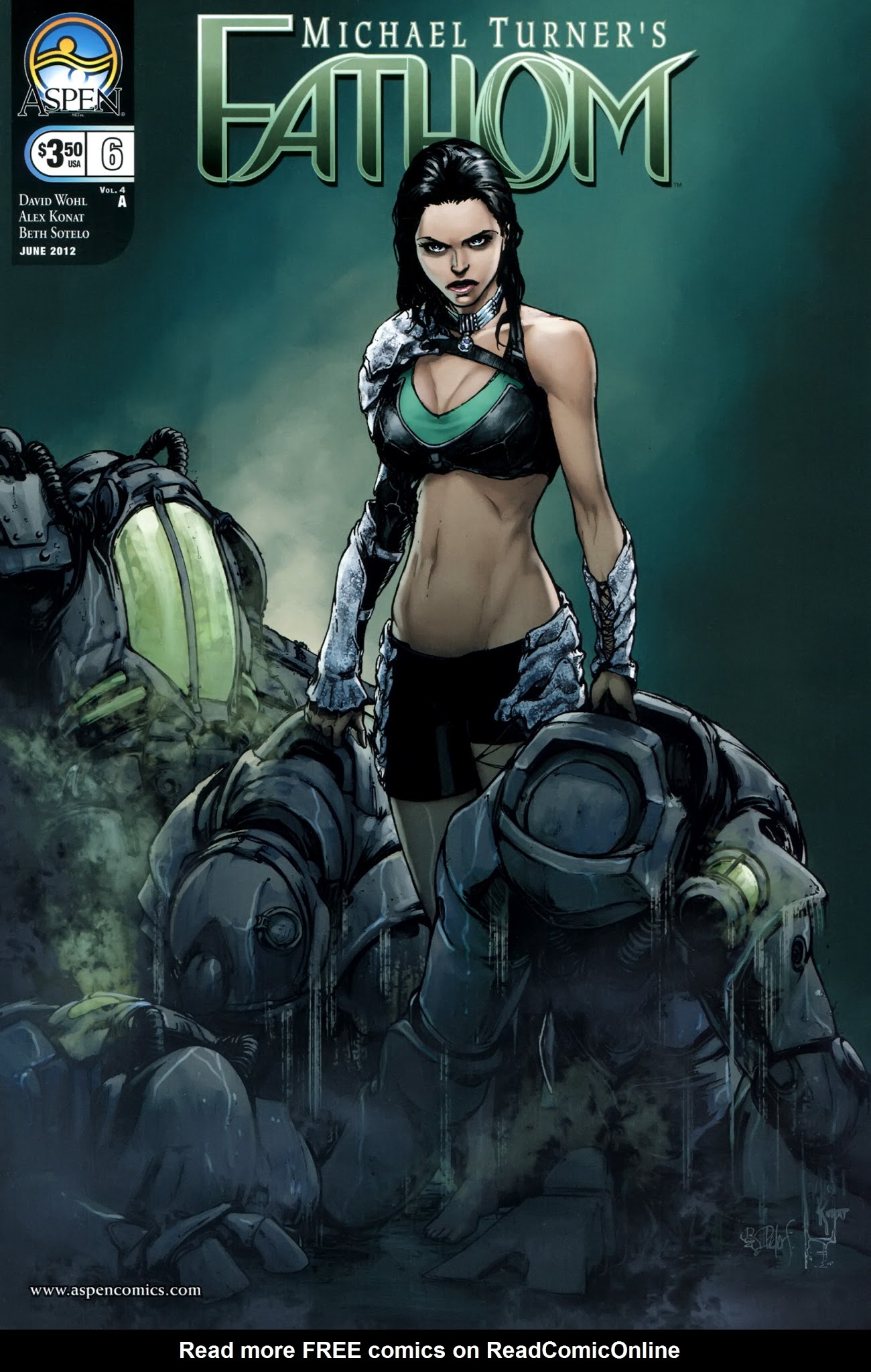 Read online Michael Turner's Fathom comic -  Issue #6 - 1