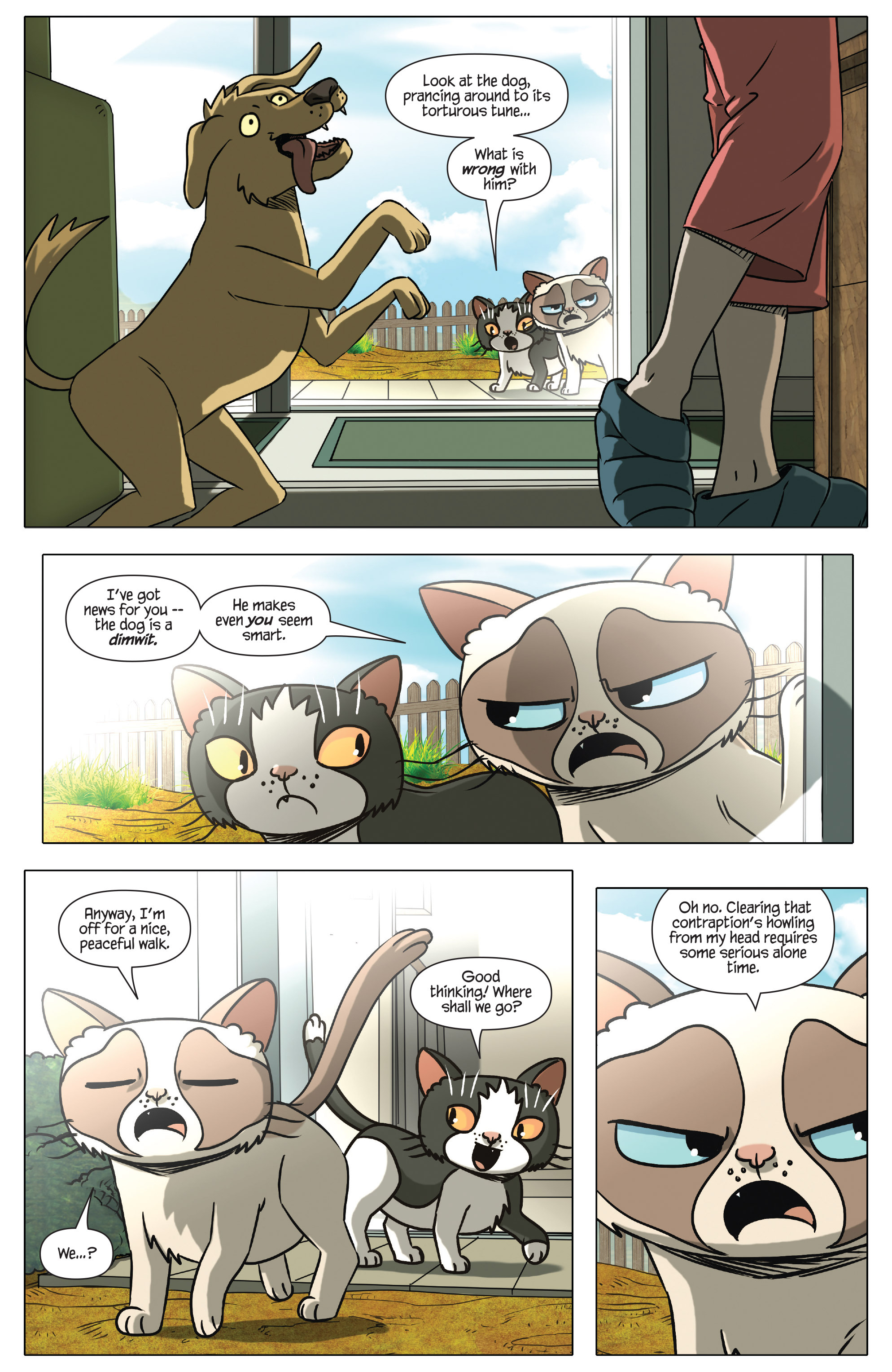 Read online Grumpy Cat & Pokey comic -  Issue #4 - 4