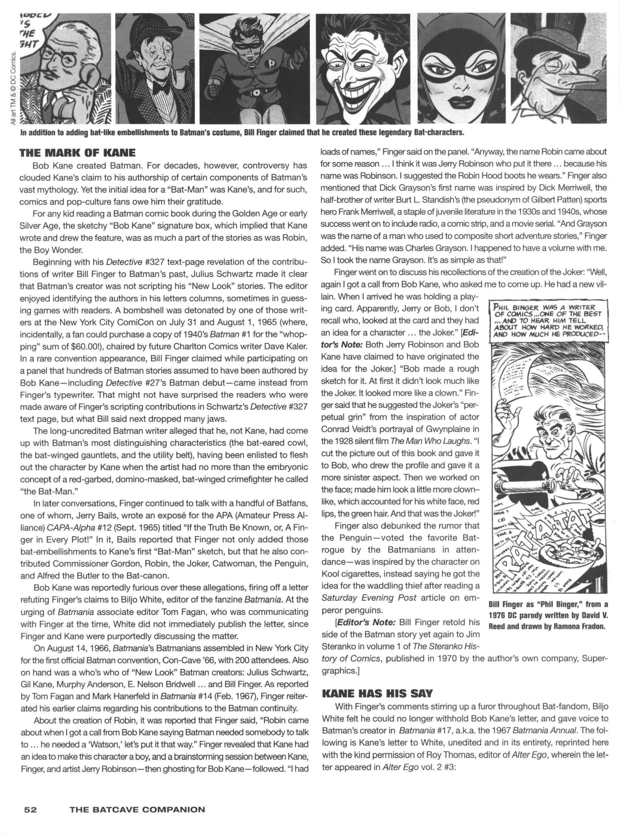 Read online The Batcave Companion comic -  Issue # TPB (Part 1) - 54