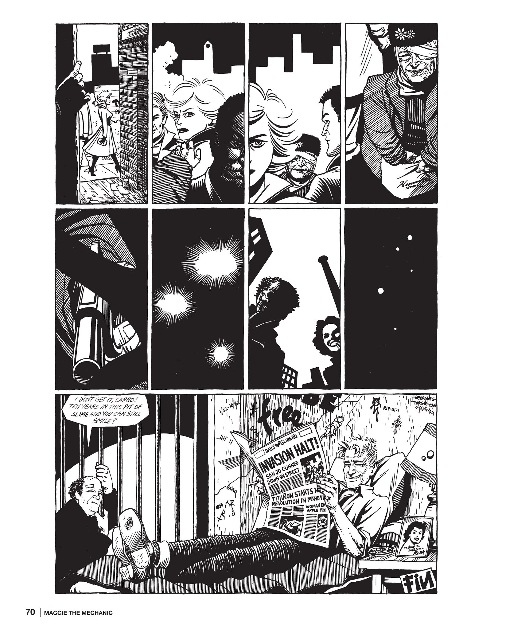 Read online Maggie the Mechanic: The Love & Rockets Library - Locas comic -  Issue # TPB (Part 1) - 70