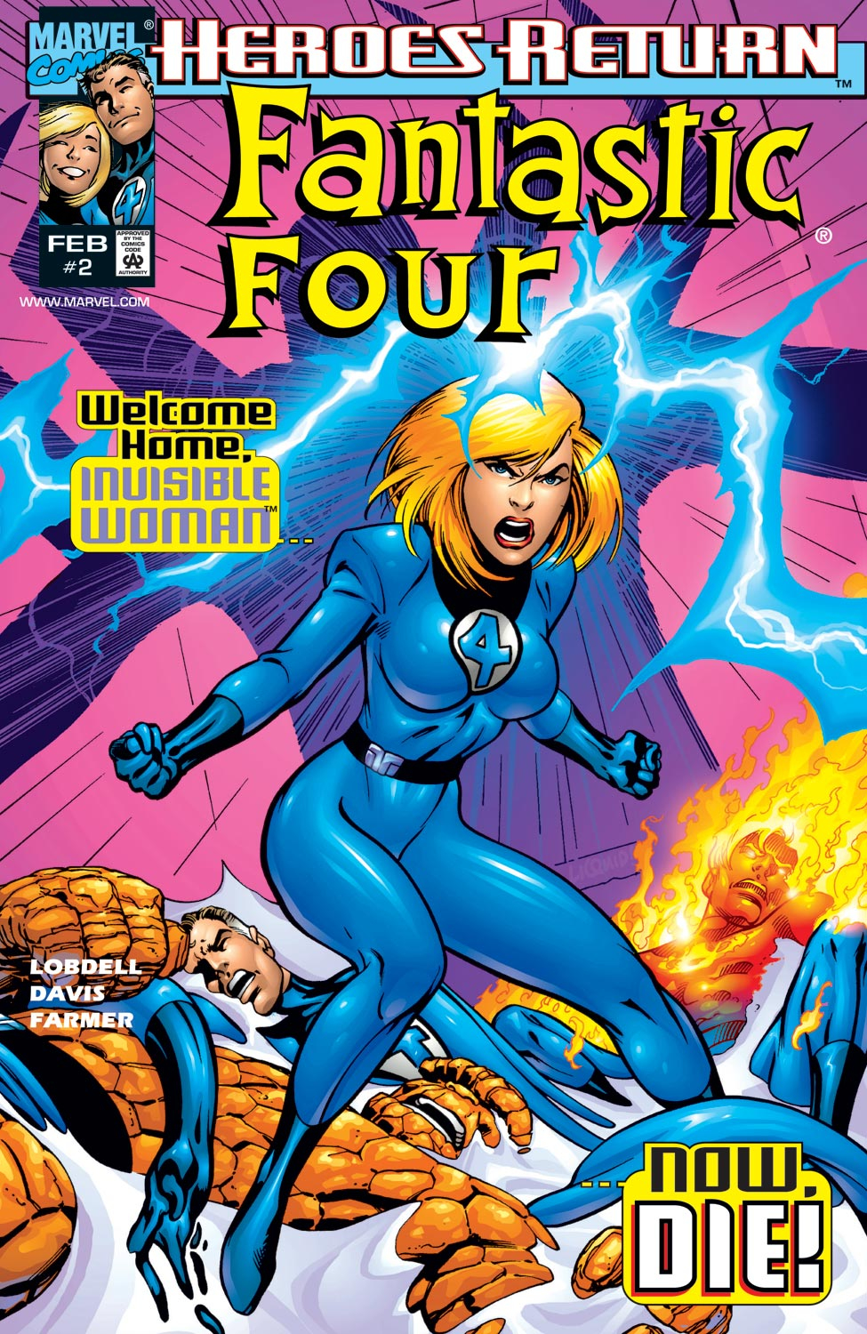 Read online Fantastic Four (1998) comic -  Issue #2 - 1