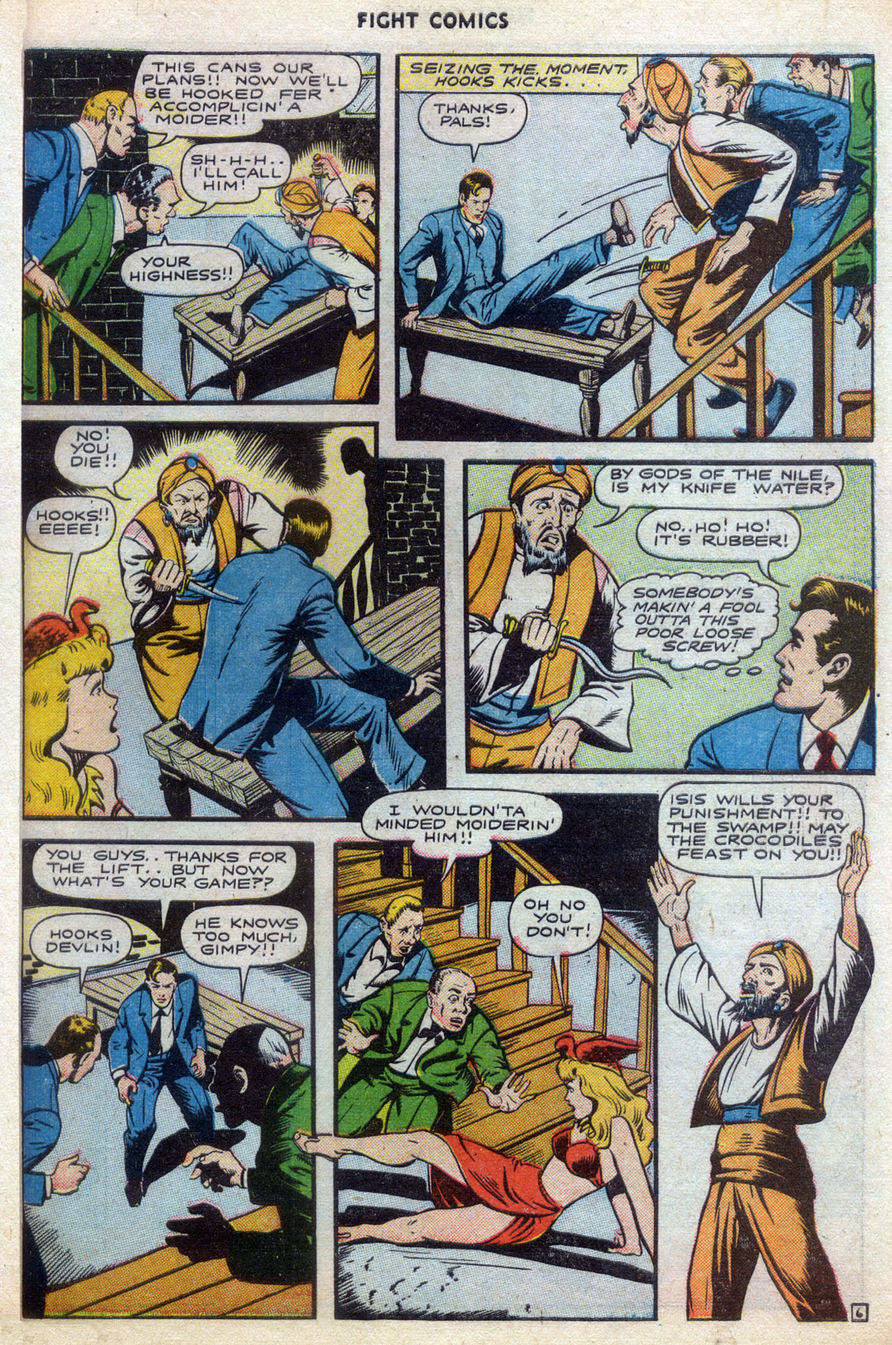 Read online Fight Comics comic -  Issue #44 - 43