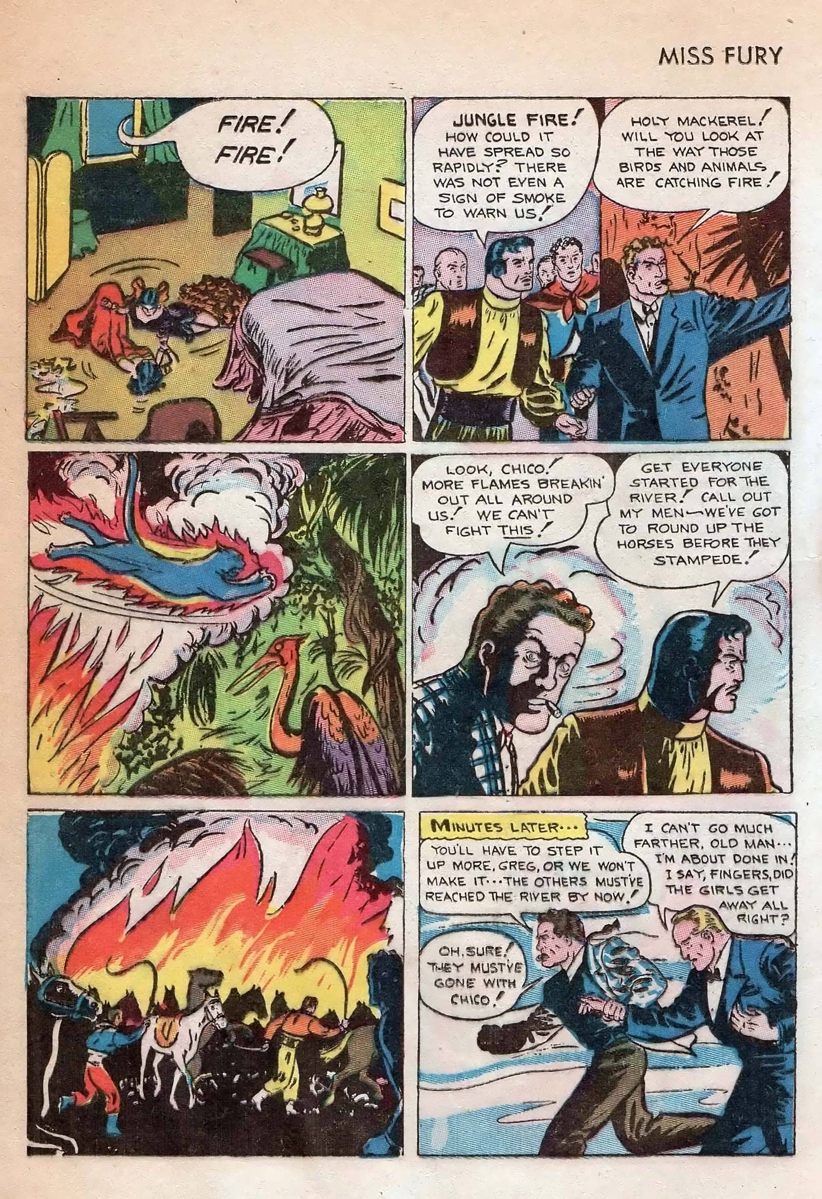 Read online Miss Fury Comics comic -  Issue #4 - 16