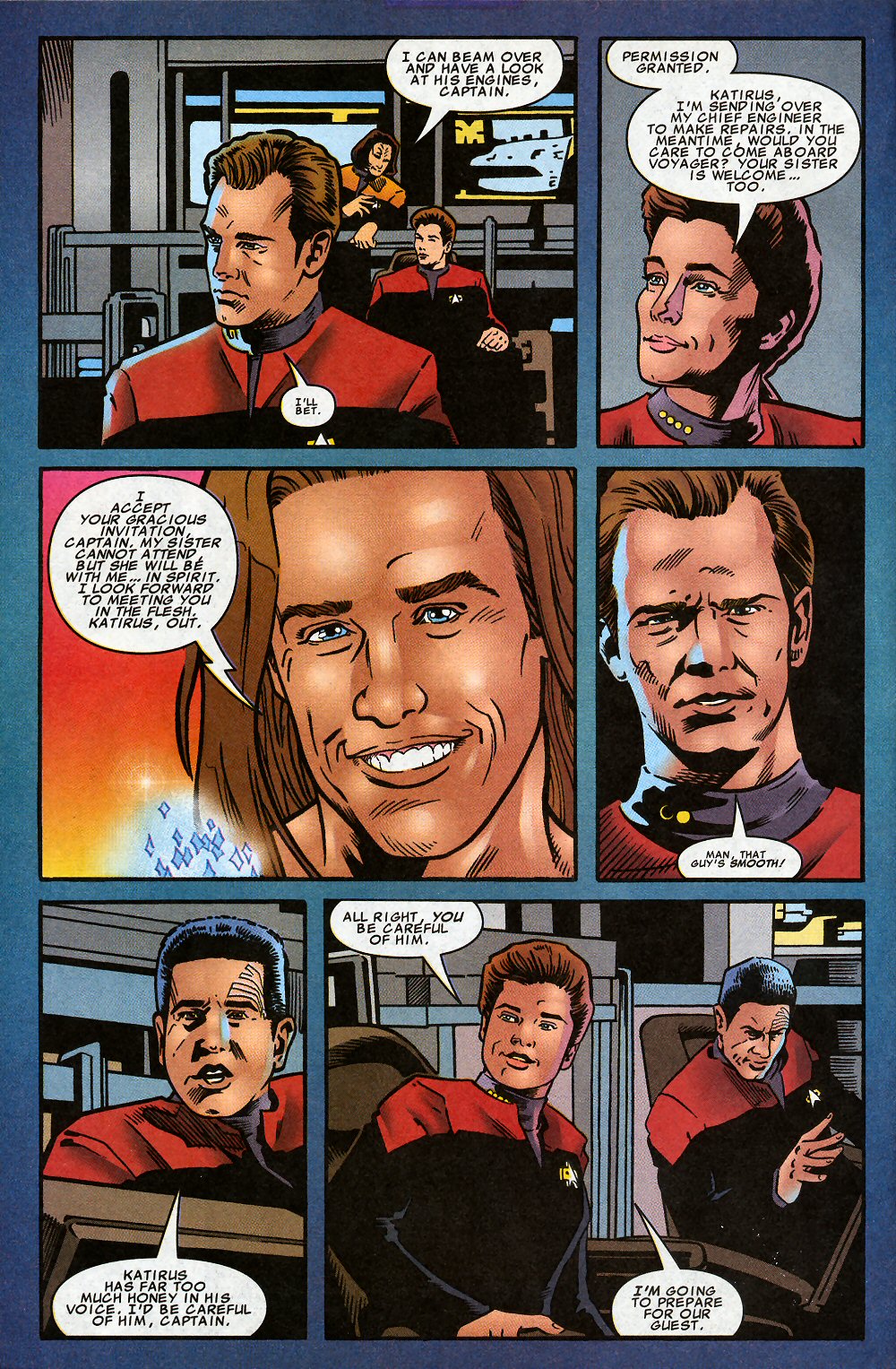 Read online Star Trek: Voyager comic -  Issue #14 - 8