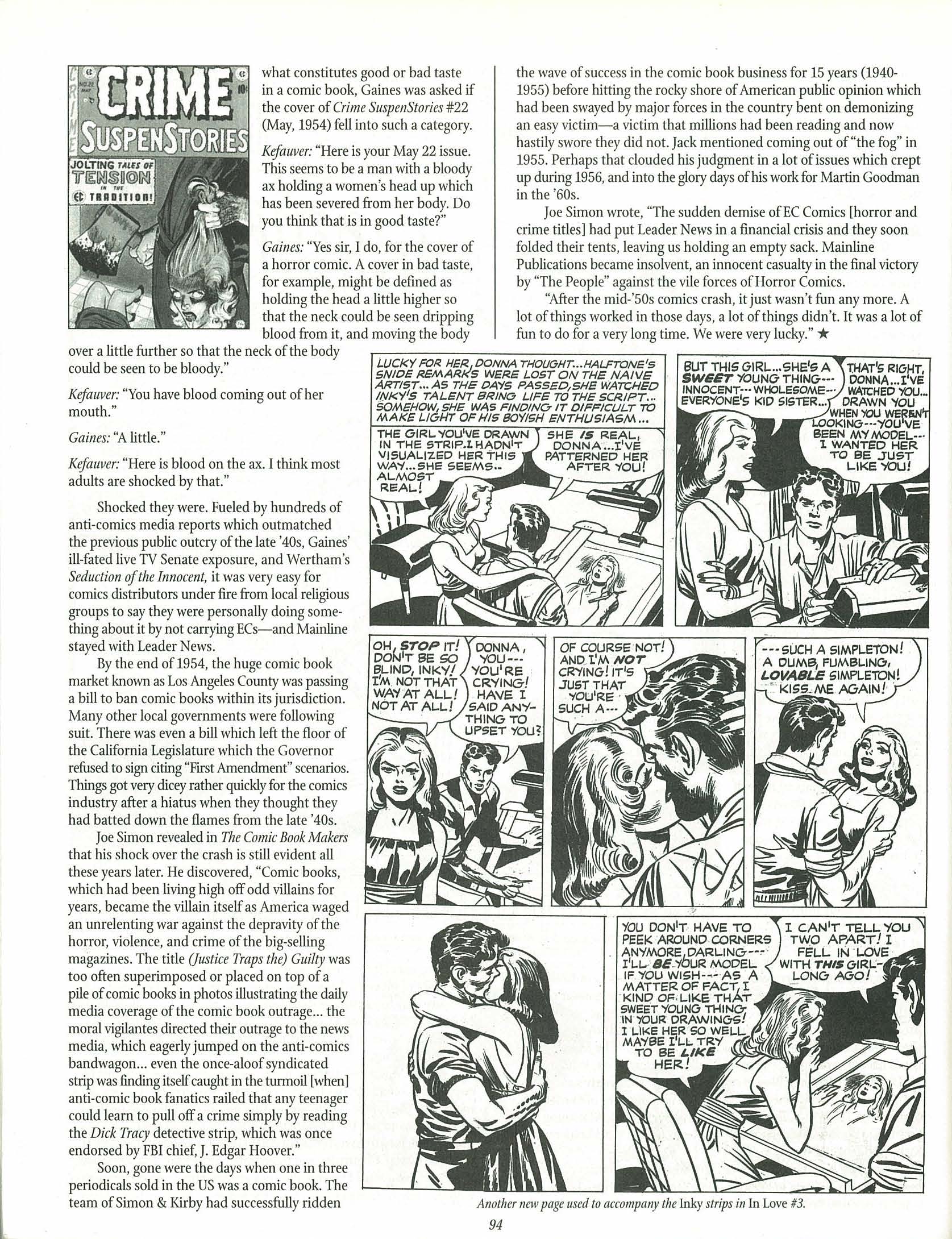 Read online The Jack Kirby Collector comic -  Issue #25 - 93