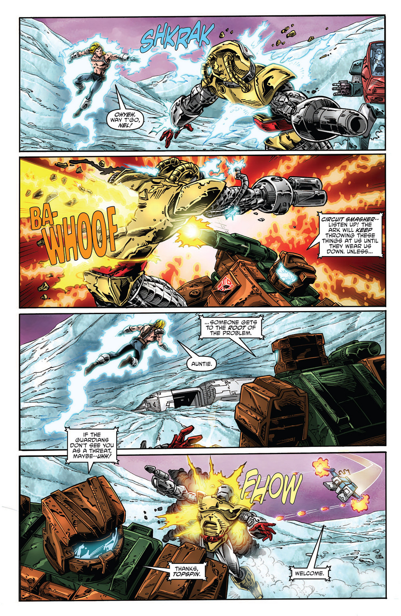Read online The Transformers: Regeneration One comic -  Issue #85 - 12