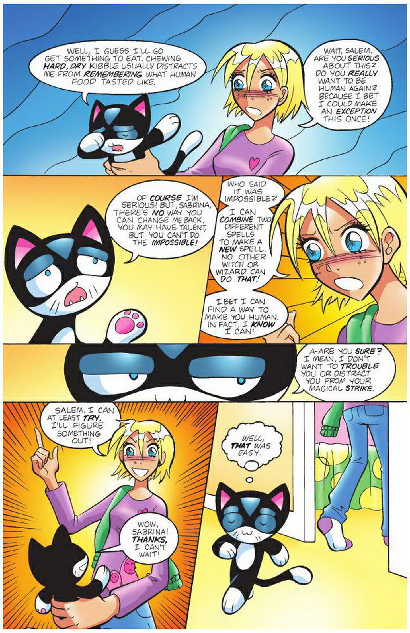 Read online Sabrina the Teenage Witch: 50 Magical Stories comic -  Issue # TPB (Part 3) - 97