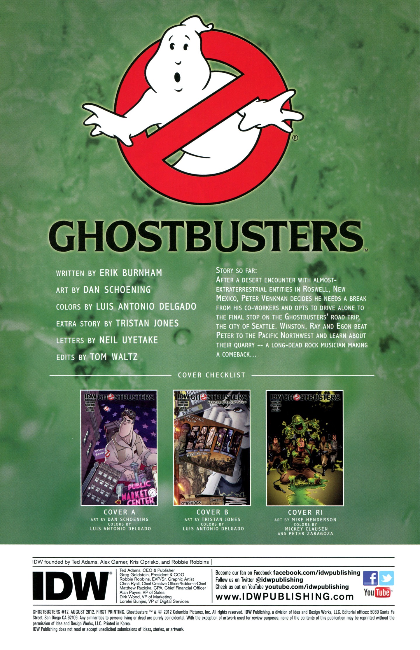Read online Ghostbusters (2011) comic -  Issue #12 - 2