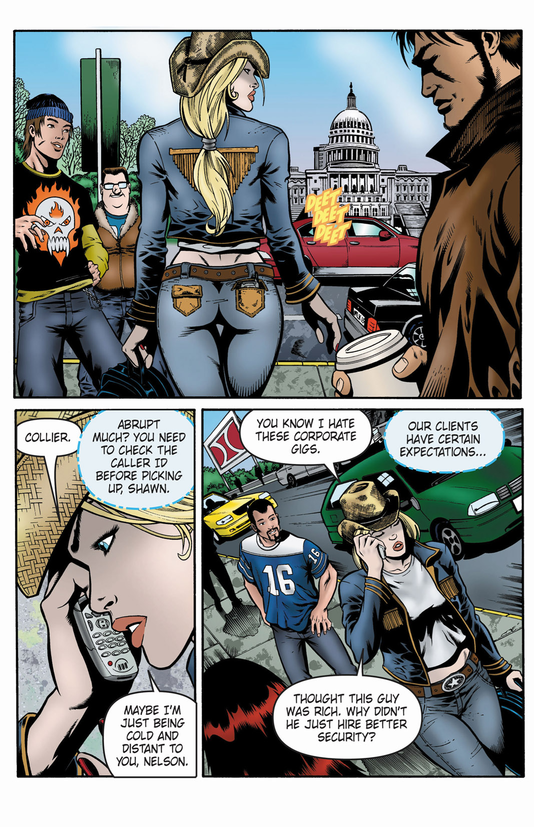 Read online SideChicks comic -  Issue #1 - 19