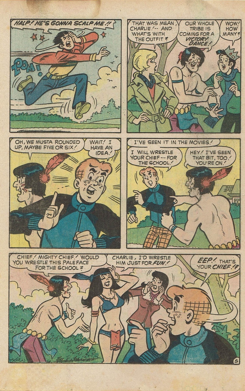 Read online Archie at Riverdale High (1972) comic -  Issue #14 - 17