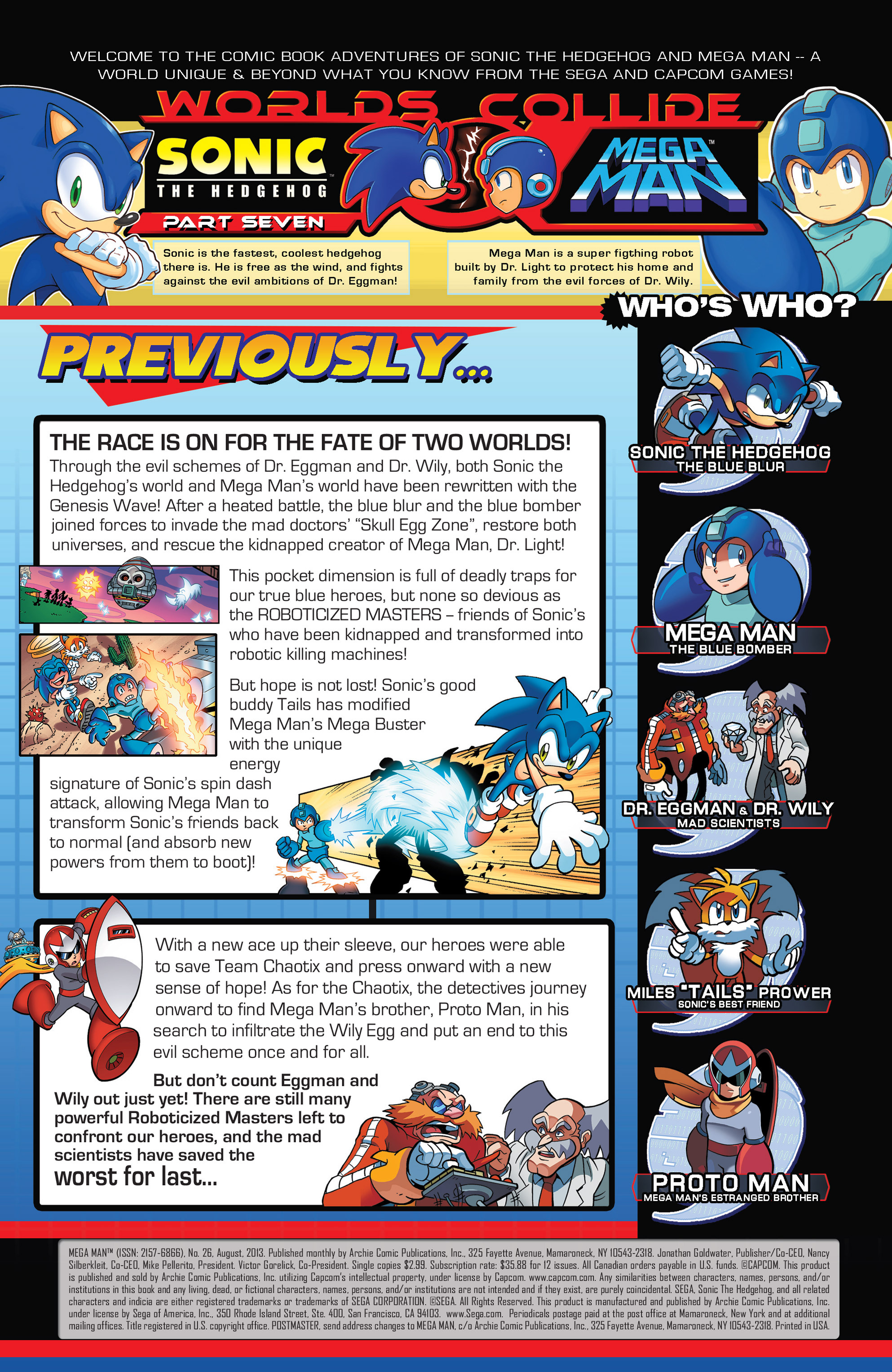 Read online Mega Man comic -  Issue #26 - 2