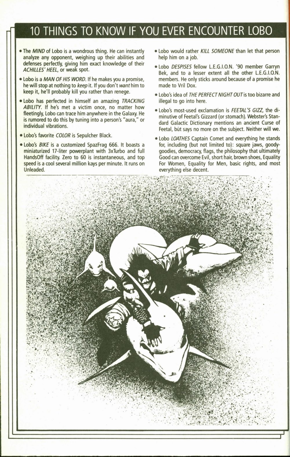 Read online Lobo (1990) comic -  Issue #2 - 9