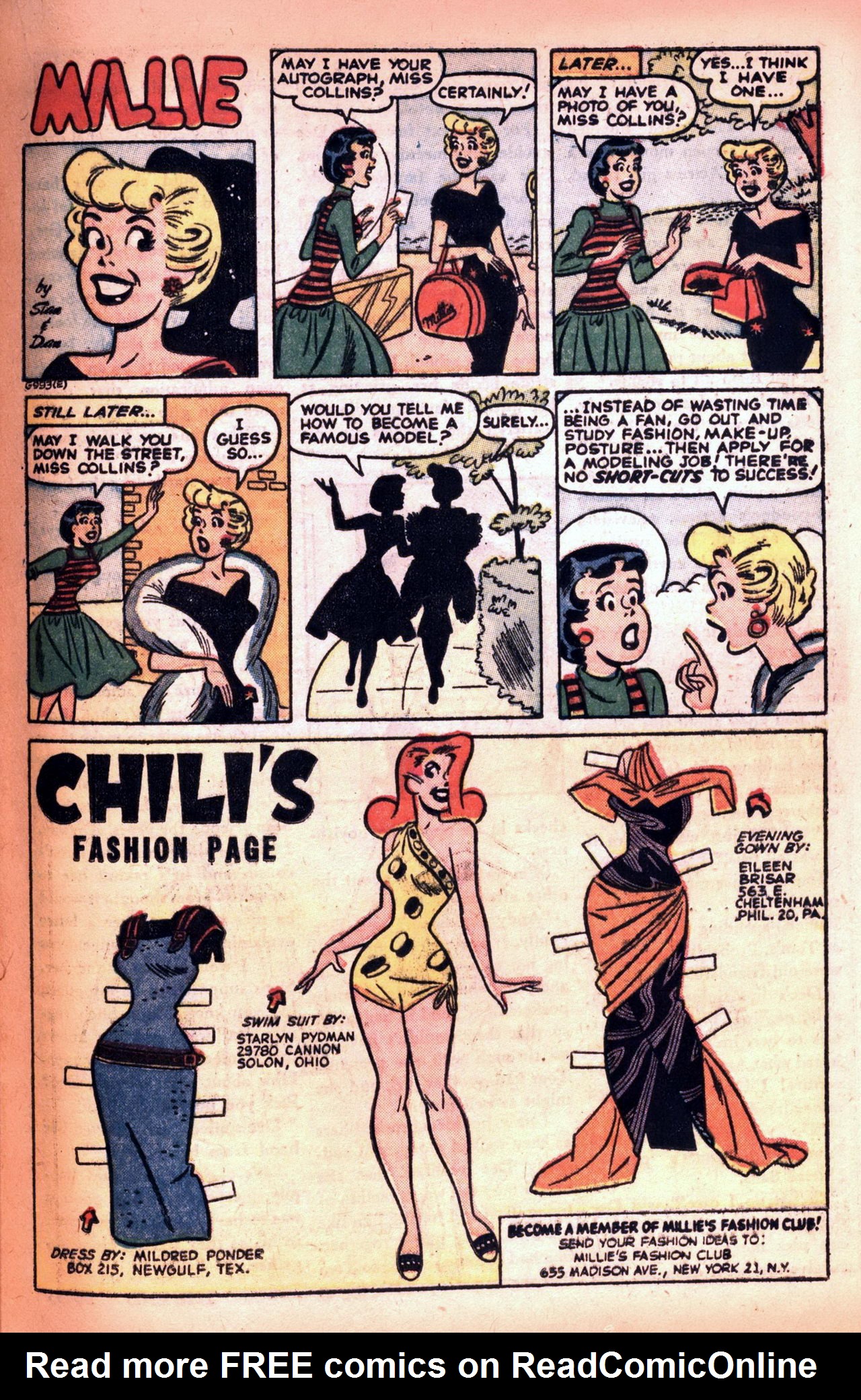 Read online Millie the Model comic -  Issue #66 - 25