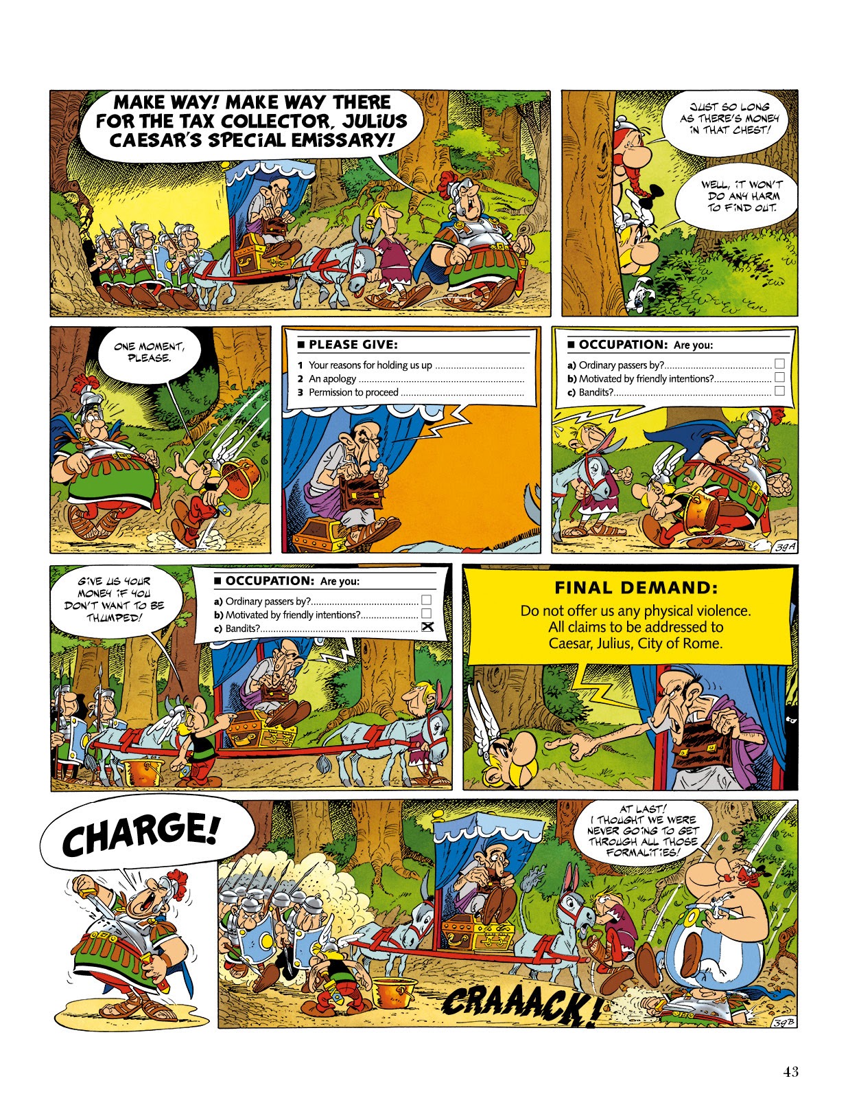 Read online Asterix comic -  Issue #13 - 44