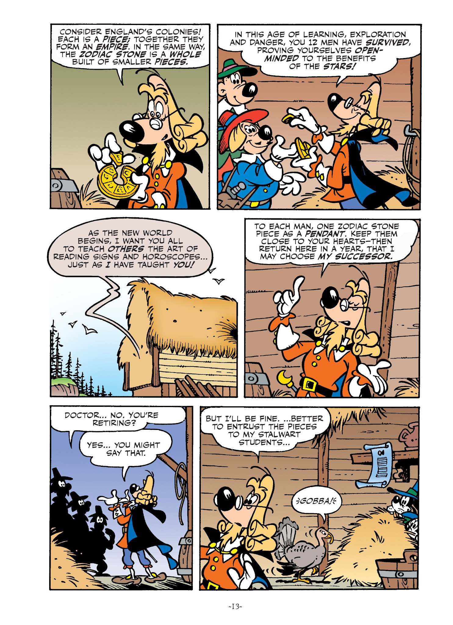 Read online Mickey and Donald: The Search For the Zodiac Stone comic -  Issue # TPB - 12