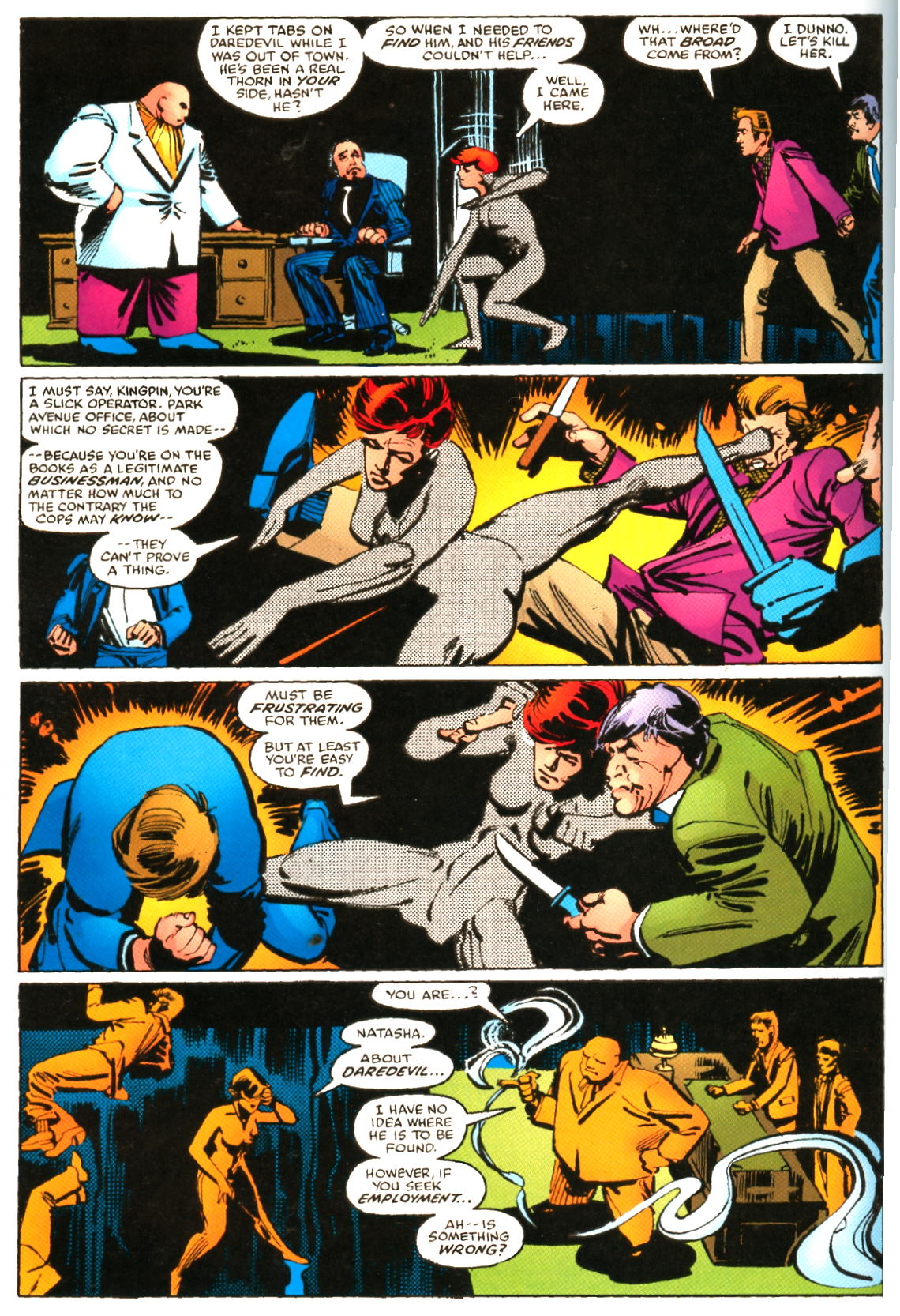 Read online Daredevil Visionaries: Frank Miller comic -  Issue # TPB 3 - 133