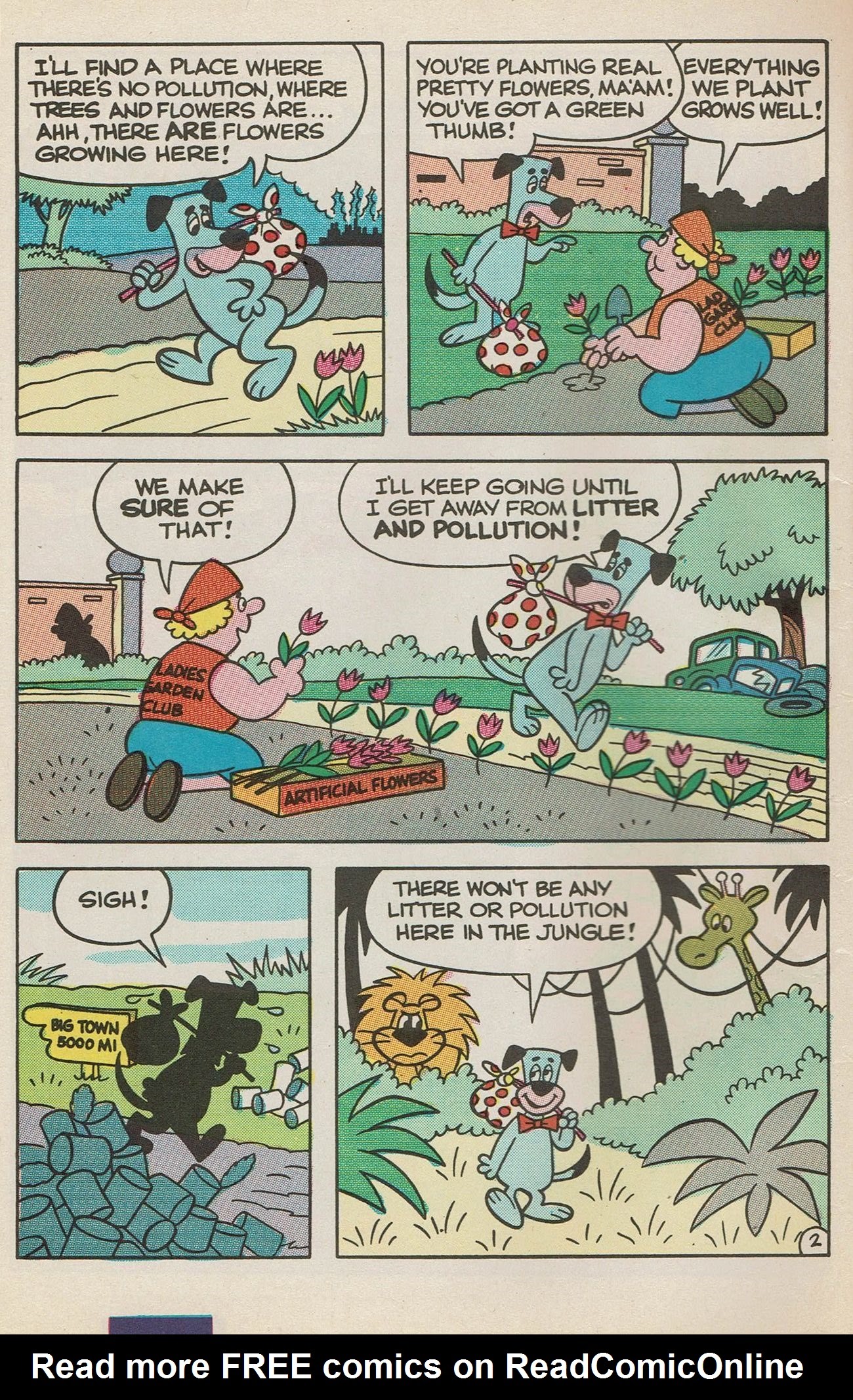 Read online Huckleberry Hound / Quick Draw McGraw Giant Size Flip Book comic -  Issue # Full - 43