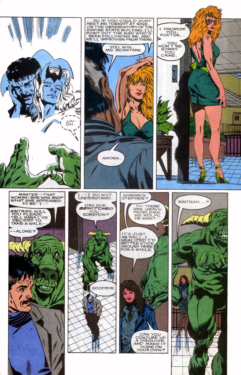 Read online Doctor Strange: Sorcerer Supreme comic -  Issue #12 - 9